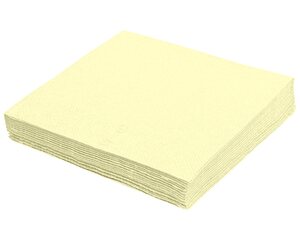 Servietten 24 x 24 cm 1/4 -Falz 2-lagig champagner 