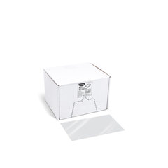 Preview: Zuschnitte PP transparent klar 120 x 180mm (1/32 Bogen) Spenderkarton 