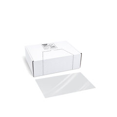 Preview: Zuschnitte PP transparent klar 180 x 240mm (1/16 Bogen) Spenderkarton 