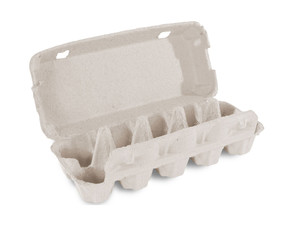 VEPATIM 154 Eierverpackungen für 10 Eier uni weiß . für S M L