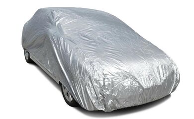 Autoabdeckhaube Autoplane S (432×165×124cm) silber atmungsaktiv UV-/Wetterschutz
