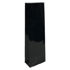 VEPATIM 100 Blockbodenbeutel Schwarz 80 + 50mm x 250mm 3-lagig