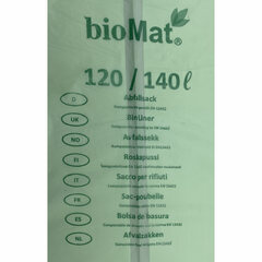 Preview: 10x BIOMAT kompostierbare Bioabfallbeutel 120L / 140L 88x130cm