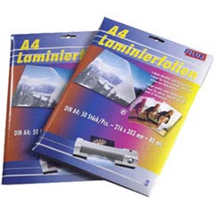 VEPATIM 100 FILUX Laminierfolientaschen A3 303 x 426mm 2x 75/80 mic Hochglanz