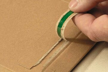 Preview: 100x Versandtaschen TP310 175x250mm stabile Vollpappe Selbstklebeverschluss A5 braun