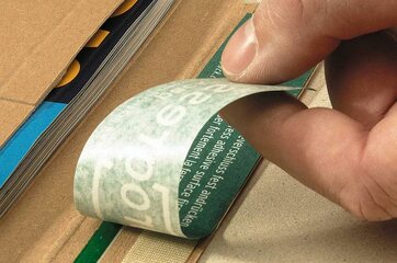 Preview: 100x Versandtaschen TP310 175x250mm stabile Vollpappe Selbstklebeverschluss A5 braun