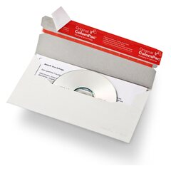 ColomPac CD-Brief DIN Lang 222 x 123 x 3mm Selbstklebeverschluss & Aufreißfaden für 1 CD / DVD