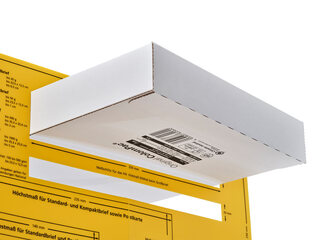 Preview: ColomPac Versandkarton Kurierpaket 145 x 225 x 34mm Selbstklebeverschluss & Aufreißfaden weiß