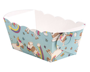 VEPATIM 10 Mini-Backform Einhorn fettdicht backfest 70x40x40 mm