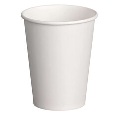 VEPATIM 50 Kaffeebecher 'Coffee To Go' Pappbecher 100% ohne Kunststoff weiß 200ml