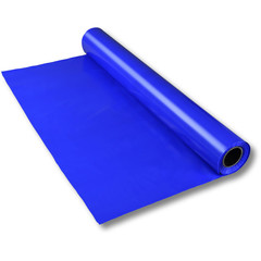 LDPE-Folie Dekofolie Tischdecke blau opak 2300mm x 50m 100my