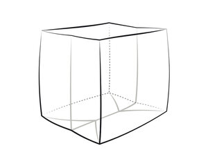 VEPATIM 10 Seitenfaltensack 1250+850 x 1950 mm LDPE transluzent 75 my