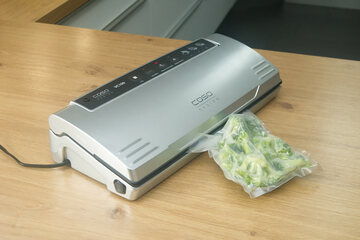 Preview: 50x Siegelrandbeutel Vakuumbeutel PA/PE 160 x 250 mm goffriert transparent 90 my