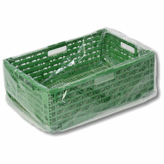 HDPE-Seitenfaltensäcke transparent unbedruckt 430 + 320 x 550 mm 10my 2000Stk.