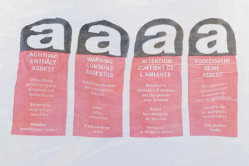 Preview: Big Bag 90x90x110cm Typ Asbest mit Schürze und PE-Inliner