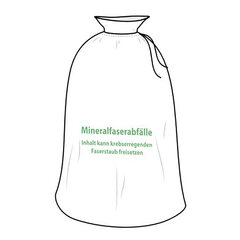 Preview: KMF Entsorgungssack 140x220cm mit Bindeband