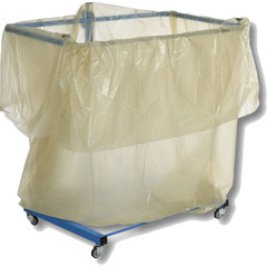 Seitenfaltenmüllsäcke Styroporentsorgungssäcke 1250+850x2400mm 2500liter 