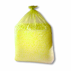 Müllsäcke 240 L 630 + 520 x 1500mm Typ 40 = 24 my HDPE stabil gelb 