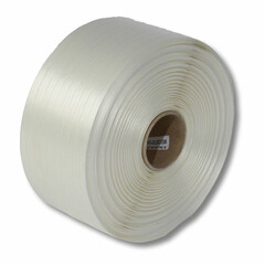 (€ 0,05/m-€ 0,28/m) Umreifungsband weiss Polyester 13 16 19 25 65 mm Breite