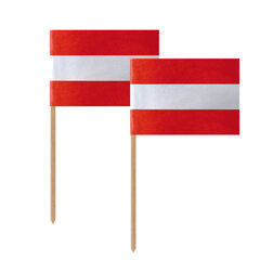 Fahnenpicker "Österreich" 6.8cm 