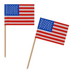 Fahnenpicker "Amerika" 10cm 