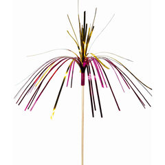 Glitzerpalmen 2-färbig 24cm 