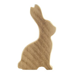 Hase aus Holz Osterhase Osterdeko 19 cm 