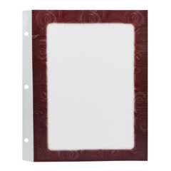 Folienblätter weinrot A5 