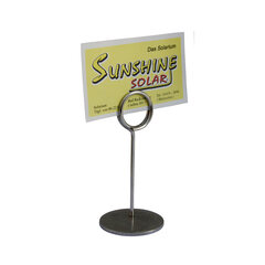 Tischkartenhalter "Ring" aus Edelstahl ca. 7cm 