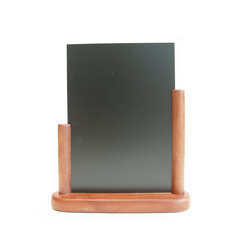 Tisch-Kreidetafel mahagoni 15x21cm 