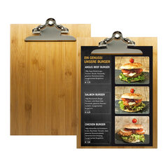 Klemmbrett aus Bambus A4 