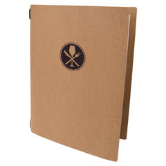 Speisekarte "ECO" natur A4 