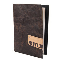 Speisekarte "ECO VINTAGE" braun A5 