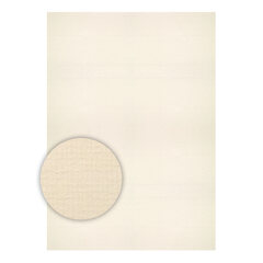 Preview: Einlegeblätter A4 elfenbein strukturiert 100g 