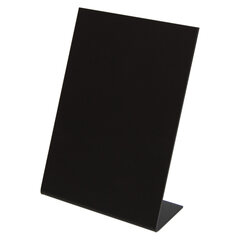 Tisch-Kreidetafeln PVC schwarz ca. 14.8x21cm DIN A5 