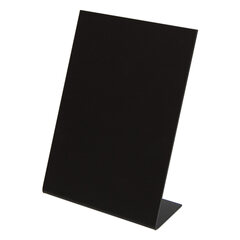 Tisch-Kreidetafeln PVC schwarz ca. 7.4x10.5cm DIN A7 