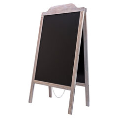 Gehweg-Kreidetafel white-wash wasserfest 61x118cm 