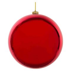 Weihnachtskugeln Christbaumkugeln XL aus Kunststoff rot Ø15cm 