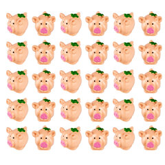Preview: 30x Glücksbringer "Schweinchen" ca. 2cm