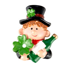 Glücksbringer "Rauchfangkehrer Schornsteinfeger mit Flasche" ca. 4 cm 