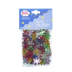 Konfetti "Schneeflocken" 18mm 15g