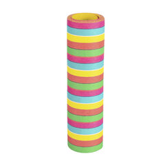 Luftschlangen aus Papier bunt schwer entflammbar 4m 