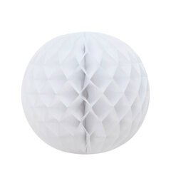 Wabenball Lampion rund weiß Ø 35 cm