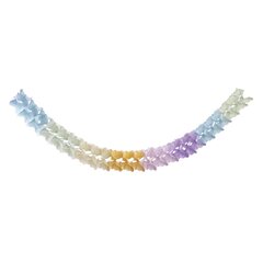 Girlande "Pastellfarben" aus Papier schwer entflammbar Ø12cm 3.6m 