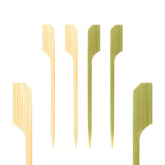 Fingerfood Spieße "Golf" aus Bambus 9cm 