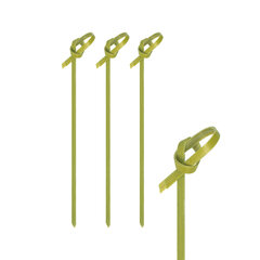 Fingerfood Spieße "Knoten" aus Bambus 11cm 