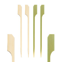 Fingerfood Spieße "Golf" aus Bambus 12cm 