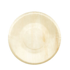 Holzteller Einwegteller aus Pappelholz rund Ø19cm FSC® nachhaltig 