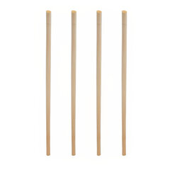 Trinkhalme aus Stroh natur Ø3-5mm 15cm 