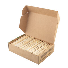 Preview: Fingerfood Gabeln "Cocktail" aus Bambus 9cm 